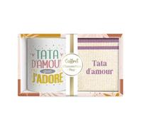 STC Coffret mug chaussettes paillettes affectif tata d amour