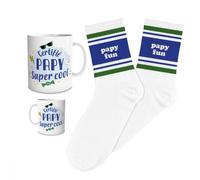 STC Coffret mug chaussettes papy fun
