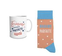 STC Coffret Mug et Chaussettes - Madame Parfaite