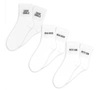 STC Coffret trio chaussettes homme casse couille blanc