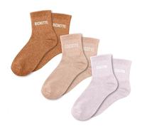 STC Coffret trio chaussettes paillettes bichette