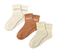 STC Coffret trio chaussettes paillettes blondinette
