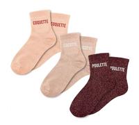 STC Coffret trio chaussettes paillettes cocotte