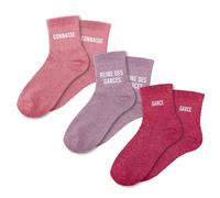 STC Coffret trio chaussettes paillettes connasse