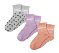 STC Coffret trio de chaussettes paillettes Copine de cœur