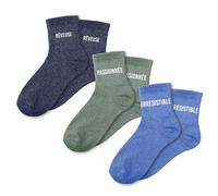 STC Coffret trio chaussettes paillettes reveuse