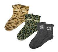 STC Coffret trio chaussettes paillettes tigresse