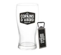 STC Coffret Verre À BIÈRE Copains
