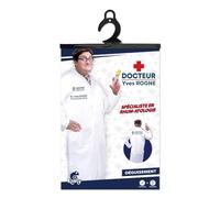 STC Déguisement Humoristique Docteur Yves Rogne - Blanc - Taille Unique