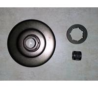 STC Cts Pignon Jante Roulement de Tambour avec 3/8 7t pour Husqvarna 362 365 371 372 570 575 Remplace OEM 503932471