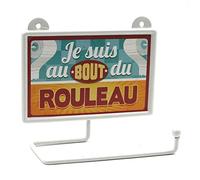 STC Dérouleur de Papier Toilette Humoristique - Je suis au Bout du Rouleau