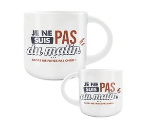 STC Grand mug je ne suis pas du matin