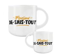 STC Grand mug monsieur je sais tout