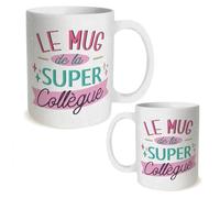 STC Mug a paillettes de la super collegue