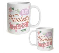 STC Mug a paillettes pipelette