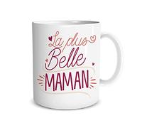 STC MUG CÉRAMIQUE LA Plus Belle Maman 9.5CM Blanc