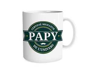 STC Mug certifie meilleur papy