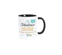 STC Mug noir meilleur collegue