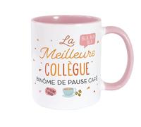 STC Mug rose meilleure collegue