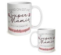 STC - Mug Super Mamie Paillettes