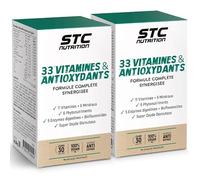 STC Nutrition 33 Vitamines & Antioxydants défenses naturelles 2x90 gélules
