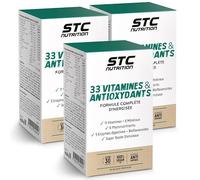 STC Nutrition 33 Vitamines & Antioxydants défenses naturelles 3x90 gélules
