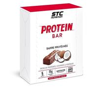 STC NUTRITION 5 Barres Protéinées, Noix de Coco, 45 g