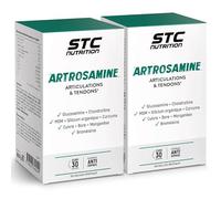 STC NUTRITION - Artrosamine - Complément alimentaire pour la résistance des articulations & la souplesse des tendons - Formule à base de plantes, minéraux & acides aminés - Lot de 2
