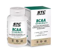 STC Nutrition – Complément BCAA Synergy+ – Glutamine, Vit. B2/B6/B12 – 120 gélules