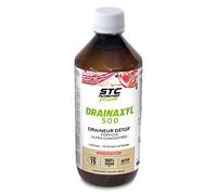 STC NUTRITION - Drainaxyl 500-4 actions : Brûle-graisses, Digestion ventre plat, Circulation jambes légères, Drainant, Détoxifiant - 23 Extraits de plantes dont Elim'Real® - Goût fruits rouges-500ml