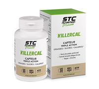 STC Nutrition Gélules Killercal – Capteur triple graisse, sucre, calories – 90 gélules végétales