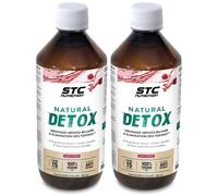 STC NUTRITION Natural Detox Solution Orale 2x500 ml