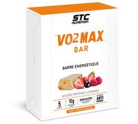 STC NUTRITION Vo2 Max Barre Energétique Goût Fruits Rouges Aliment 225 g