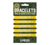 STC Pack 5 Bracelets Mission EVG