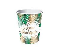 STC Pack 6 gobelets Anniv Tropical Party