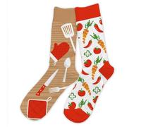 STC - Paire DE Chaussettes Coton Passion Cuisine Homme