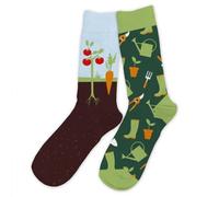 STC - Paire DE Chaussettes Coton Passion Jardin Homme