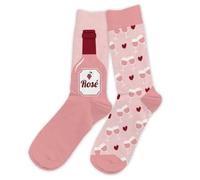 STC - Paire DE Chaussettes Coton Passion ROSÉ Homme