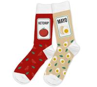 STC Paire de Chaussettes dépareillées - Ketchup Mayo