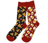 STC Paire de Chaussettes dépareillées - Pizza Bière