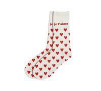 STC - Paire DE Chaussettes Paillettes Amour Femme