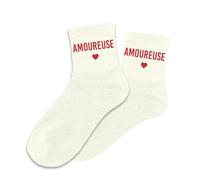 STC - Paire DE Chaussettes Paillettes Amoureuse Femme