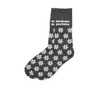 STC - Paire DE Chaussettes Paillettes MME Parfaite Femme