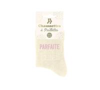 STC - PAIRE DE CHAUSSETTES PAILLETTES PARFAITE FEMME