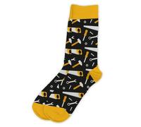 STC Paire de Chaussettes Passion Bricolage à Motifs T39-45