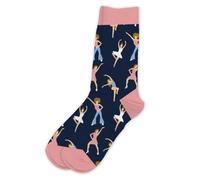 STC Paire de Chaussettes Passion Danse à Motifs T36-38