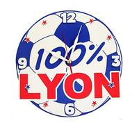 STC Pendule Ballon de Foot 100% Lyon