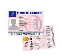 STC – Permis humoristique spécial 18 ans – Sud Trading CD4663 – Multicolore G