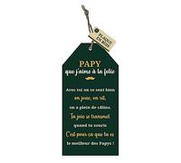STC Plaque bois papy que j aime...