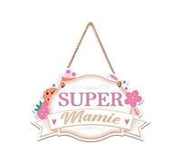 STC Plaque Bois Super Mamie